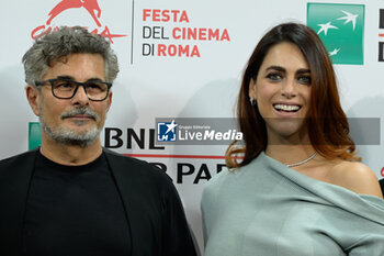 2023-10-23 - Paolo Genovese and Miriam Leone attends the photocall of the movie “I Leoni di Sicilia” during the 18th Rome Film Festival at Auditorium Parco Della Musica on October 23, 2023 in Rome, Italy. - PHOTOCALL OF THE MOVIE “I LEONI DI SICILIA” 18TH ROME FILM FESTIVAL  - NEWS - VIP