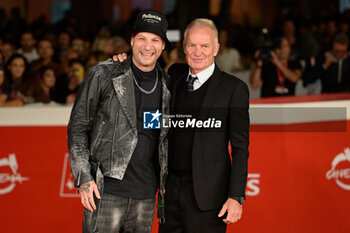2023-10-23 - Sting and Clementino attends a red carpet for the movie “Posso Entrare? An Ode To Naples” during the 18th Rome Film Festival at Auditorium Parco Della Musica on October 23, 2023 in Rome, Italy. - RED CARPET OF THE MOVIE “POSSO ENTRARE? AN ODE TO NAPLES” 18TH ROME FILM FESTIVAL - NEWS - VIP