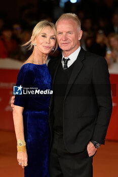 2023-10-23 - Trudie Styler and Sting attends a red carpet for the movie “Posso Entrare? An Ode To Naples” during the 18th Rome Film Festival at Auditorium Parco Della Musica on October 23, 2023 in Rome, Italy. - RED CARPET OF THE MOVIE “POSSO ENTRARE? AN ODE TO NAPLES” 18TH ROME FILM FESTIVAL - NEWS - VIP