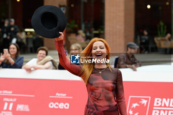 2023-10-27 - Noemi attends a red carpet for the movie “One Life” during the 18th Rome Film Festival at Auditorium Parco Della Musica on October 27, 2023 in Rome, Italy. - RED CARPET OF THE MOVIE “ONE LIFE” 18TH ROME FILM FESTIVAL - NEWS - VIP