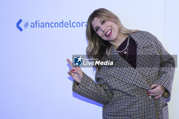2023-11-21 - Michela Andreozzi during the Photocall of the VI edition of the #afiancodelcoraggio literary award, promoted by Roche, which sees the short 