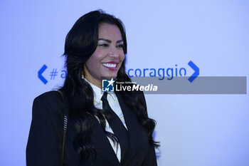 2023-11-21 - Carolina Marconi Ambassador of #afiancodelcoraggio during the Photocall of the VI edition of the #afiancodelcoraggio literary award, promoted by Roche, which sees the short 