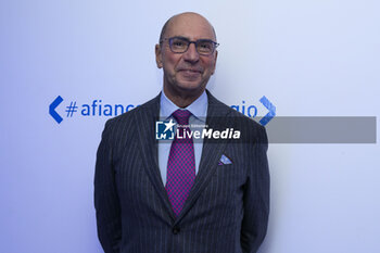 2023-11-21 - Maurizio de Cicco, President of the Board of Directors of Roche Italia, during the Photocall of the VI edition of the #afiancodelcoraggio literary award, promoted by Roche, which sees the short 