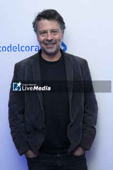 2023-11-21 - Marco Quaglia actor of “Soldatini” during the Photocall of the VI edition of the #afiancodelcoraggio literary award, promoted by Roche, which sees the short 