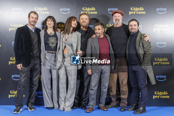 2023-12-12 - The Cast during the Photocall “ Gigolo per Caso”, on 12 December 2023 at the CINEMA QUATTRO FONTANE, Rome, Italy. - PHOTOCALL “ GIGOLO PER CASO” - NEWS - VIP