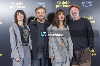 2023-12-12 - The Cast during the Photocall “ Gigolo per Caso”, on 12 December 2023 at the CINEMA QUATTRO FONTANE, Rome, Italy. - PHOTOCALL “ GIGOLO PER CASO” - NEWS - VIP