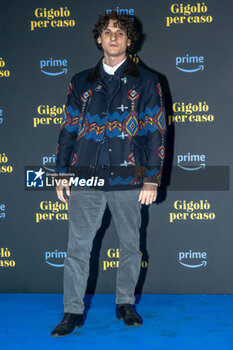 2023-12-12 - The Italian actor Antonio Banno during the photocall for the presentation of the Italian series on Amazon Prime Video, 
