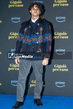 2023-12-12 - The Italian actor Antonio Banno during the photocall for the presentation of the Italian series on Amazon Prime Video, 