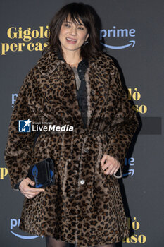2023-12-12 - The Italian actress Asia Argento during the photocall for the presentation of the Italian series on Amazon Prime Video, 