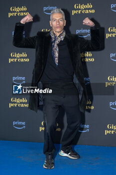 2023-12-12 - The Italian actor Giovanni Vernia during the photocall for the presentation of the Italian series on Amazon Prime Video, 