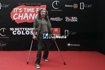 2023-09-10 - Dergin Tokmak during the Red Carper of Time fo Change at Colosseo, 10 September 2023, Rome, Italy. - RED CARPET TIME FOR CHANGE - REPORTAGE - VIP
