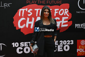 2023-09-10 - Flora Canto during the Red Carper of Time fo Change at Colosseo, 10 September 2023, Rome, Italy. - RED CARPET TIME FOR CHANGE - REPORTAGE - VIP
