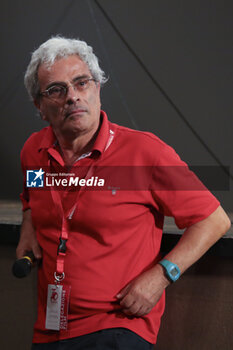 2024-07-14 - Aurelio Grimaldi attends the 70th Taormina Film Festival, day 3. - 70TH TAORMINA FILM FESTIVAL _ DAY 3 - NEWS - ART