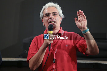 2024-07-14 - Aurelio Grimaldi attends the 70th Taormina Film Festival, day 3. - 70TH TAORMINA FILM FESTIVAL _ DAY 3 - NEWS - ART