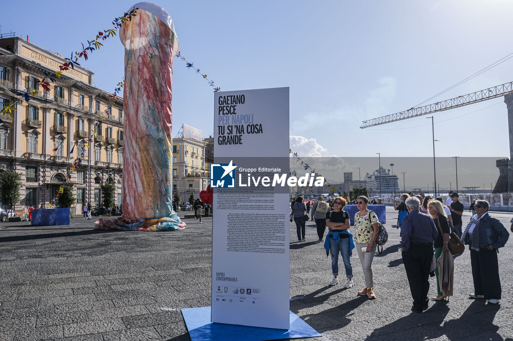 Gaetano Pesce, tu si na cosa grande, contemporary art installation in Naples - NEWS - ART