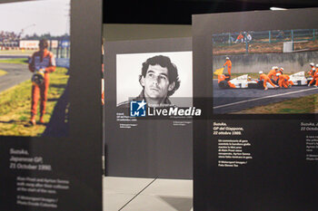 23/04/2024 - photo (Exhibition Ayrton Senna Forever) - AYRTON SENNA FOREVER  - MOSTRA - SERVIZI - ARTE