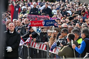2024-01-24 - Tifosi Cagliari Calcio, Fans - GIGI RIVA'S FUNERAL - NEWS - CHRONICLE