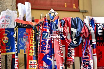 2024-01-24 - Regali Cagliari Calcio, gifts and thoughts - GIGI RIVA'S FUNERAL - NEWS - CHRONICLE