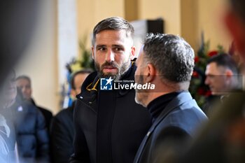 2024-01-24 - Leonardo Pavoletti of Cagliari Calcio - GIGI RIVA'S FUNERAL - NEWS - CHRONICLE