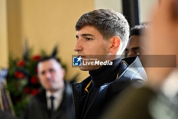 2024-01-24 - Matteo Prati of Cagliari Calcio - GIGI RIVA'S FUNERAL - NEWS - CHRONICLE