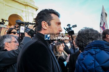 2024-01-24 - Gianluigi Buffon Emotion - GIGI RIVA'S FUNERAL - NEWS - CHRONICLE