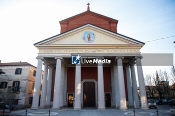 2024-02-01 - Parish of San Gaudenzio, place of Andrea Bossi's funeral in Fagnano Olona - ANDREA BOSSI'S HOMOCIDE - NEWS - CHRONICLE