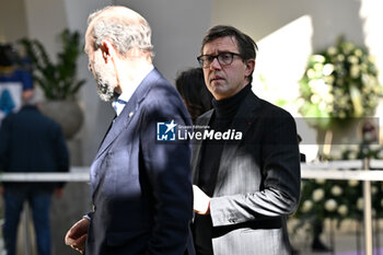 2024-03-20 - The Mayor of Florence Dario Nardella at the chapel of rest of ACF Fiorentina's General Director Joe Barone - CHAPEL OF REST OF ACF FIORENTINA'S GENERAL DIRECTOR JOE BARONE - NEWS - CHRONICLE