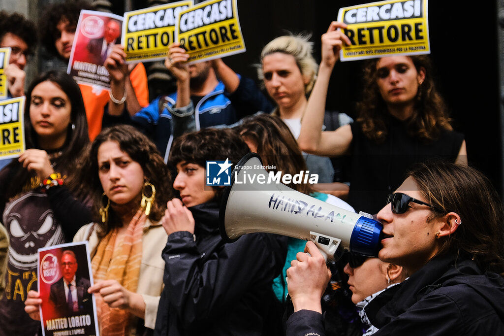 flashmob Federico II university The student network for Palestine - NEWS - CHRONICLE