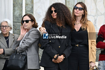 2024-04-15 - Afef Jnifen attends the funeral ceremony - FUNERAL OF ROBERTO CAVALLI - NEWS - CHRONICLE