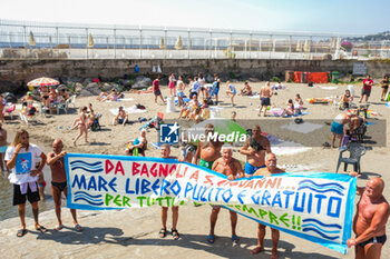 2024-06-08 - The generalised extensions of state concessions to establishments are also illegitimate because they conflict with the Bolkenstein directive. This has been reaffirmed by the Italian Council of State in three rulings. In naples demonstrators protest against both the abusive exercise of the lidos and the contingent entrance to the free beaches adopted by the municipality of naples to manage the influx use a reservation. - FREE SEA, ACTIVISTS PROTEST FOR THE RIGHT TO ACCESS THE SEA - NEWS - CHRONICLE