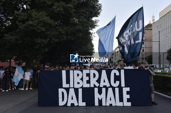 2024-06-14 - Manifestazione tifosi della S.S. Lazio contro il Presidente Claudio Lotito - MANIFESTAZIONE TIFOSI S.S. LAZIO - NEWS - CHRONICLE