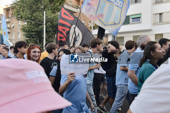 2024-06-14 - Manifestazione tifosi della S.S. Lazio contro il Presidente Claudio Lotito - MANIFESTAZIONE TIFOSI S.S. LAZIO - NEWS - CHRONICLE