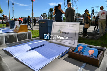 2024-10-11 - General view of preparing for the funeral of Sammy Basso. - SAMMY BASSO'S FUNERAL - NEWS - CHRONICLE