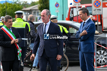 2024-10-11 - The President of the Veneto Region Luca Zaia - SAMMY BASSO'S FUNERAL - NEWS - CHRONICLE