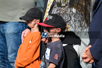 2024-10-11 - two boys friends of Sammy Basso with progeria - SAMMY BASSO'S FUNERAL - NEWS - CHRONICLE