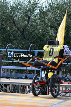 2024-10-11 - the special wheelchair for running - SAMMY BASSO'S FUNERAL - NEWS - CHRONICLE