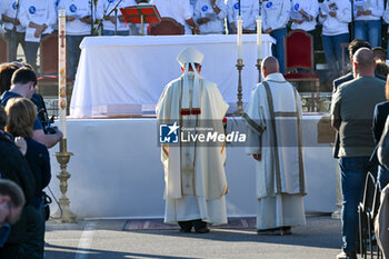 2024-10-11 - The Bishop of Vicenza Monsignor Giuliano Brugnotto Moments from Sammy Basso's funeral celebration - SAMMY BASSO'S FUNERAL - NEWS - CHRONICLE