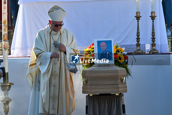 2024-10-11 - The Bishop of Vicenza Monsignor Giuliano Brugnotto Moments from Sammy Basso's funeral celebration - SAMMY BASSO'S FUNERAL - NEWS - CHRONICLE