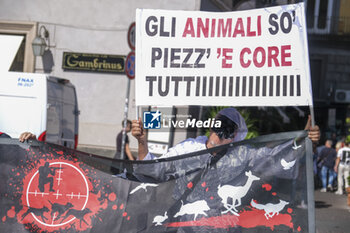 2024-10-12 - animal rights activists against the Bruzzone bill allowing hunting 7 days a week and thus abolishing hunting silence days, October 12, 2024. - NO TO THE BRUZZONE BILL - NEWS - CHRONICLE