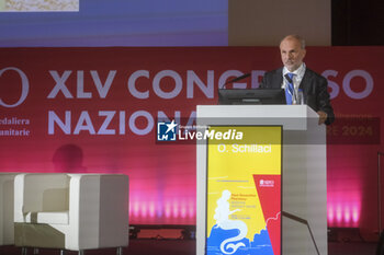 2024-10-17 - The health minister of the Meloni government, Orazio Schillaci, at the SIFO congress 2024 - XLV edition October 17, 2024. - THE HEALTH MINISTER ORAZIO SCHILLACI IN NAPLES - NEWS - CHRONICLE