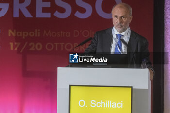 2024-10-17 - The health minister of the Meloni government, Orazio Schillaci, at the SIFO congress 2024 - XLV edition October 17, 2024. - THE HEALTH MINISTER ORAZIO SCHILLACI IN NAPLES - NEWS - CHRONICLE