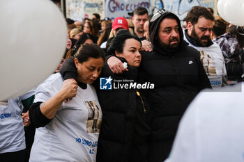 2024-11-14 - Funeral of Arcangelo Correra, the 18-year-old who was shot in the head on the night of 8-9 November in the nearby square of Sedil Capuano in Naples. - NAPOLI FUNERAL OF ARCANGELO CORRERA - NEWS - CHRONICLE