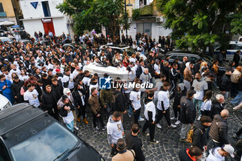 2024-11-14 - Funeral of Arcangelo Correra, the 18-year-old who was shot in the head on the night of 8-9 November in the nearby square of Sedil Capuano in Naples. - NAPOLI FUNERAL OF ARCANGELO CORRERA - NEWS - CHRONICLE