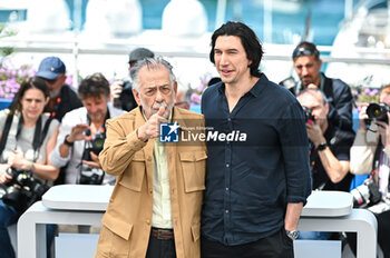 2024-05-17 - Francis Ford Coppola and Adam Driver attend the 