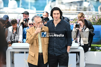 2024-05-17 - Francis Ford Coppola and Adam Driver attend the 