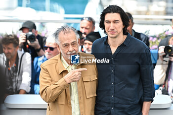 2024-05-17 - Francis Ford Coppola and Adam Driver attend the 