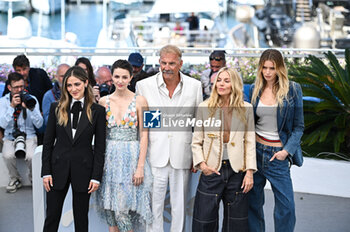 2024-05-19 - Isabelle Fuhrman, Ella Hunt, Kevin Costner, Sienna Miller and Abbey Lee Kershaw attend the 