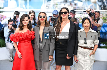 2024-05-19 - Selena Gomez, Zoe Saldana, Karla Sofia Gascon and Adriana Paz attend the 