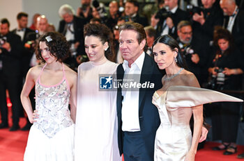 2024-05-19 - Dennis Quaid, Coralie Fargeat, Margaret Qualley and Demi Moore attend the 