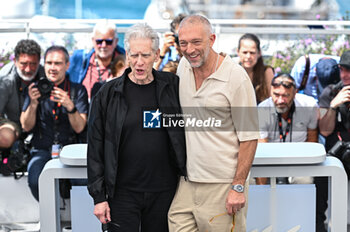 2024-05-21 - David Cronenberg and Vincent Cassel attend the 